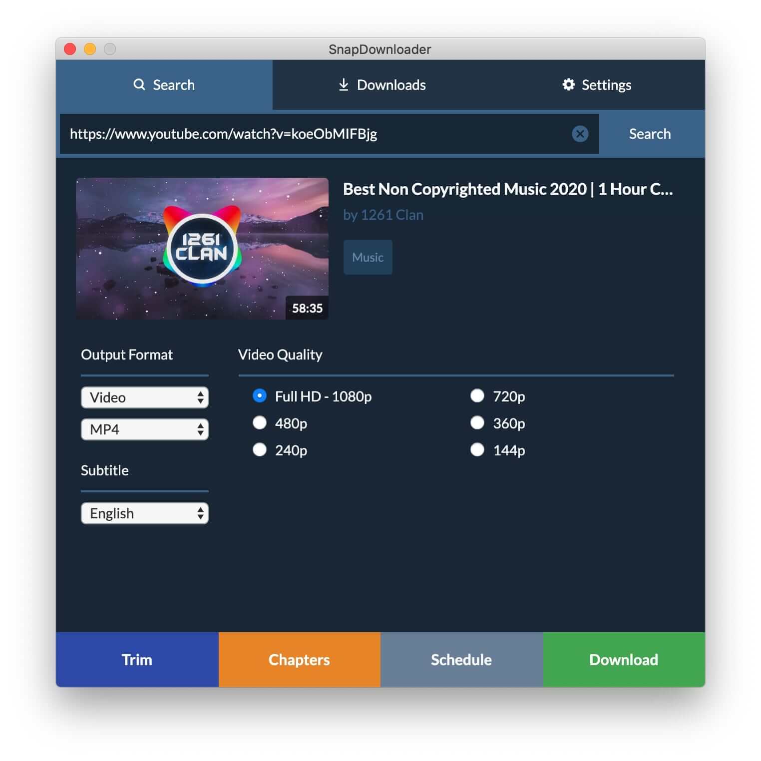 iTubeGo for Windows